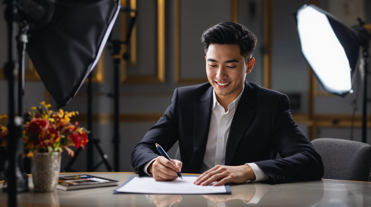 新生代演员苏晨正式签约快猫短视频，开启全新艺术征程